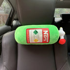 NOS Nitrogen Bottle Head Pillow Swing Pillow Creative Waist Support Improved Neck Pillow Trend Personality Cushion