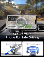for Magsafe Car Mount [95% Increase Magnetism] Magnetic Phone Holders for Your Car,Car Accessories for Men Women Truck 360 Dashboard Vent Phone Mount for Garmin GPS Fit Iphone 16 15 14 13 12