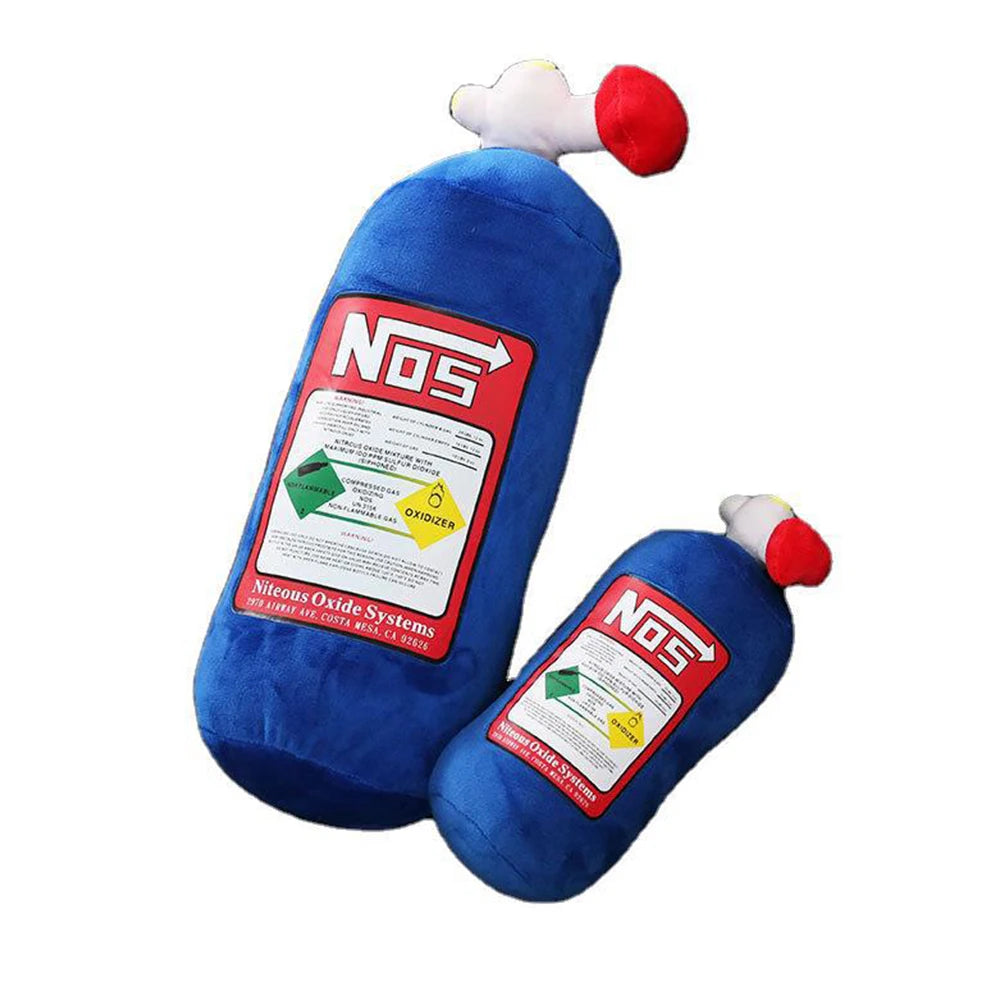 NOS Nitrogen Bottle Head Pillow Swing Pillow Creative Waist Support Improved Neck Pillow Trend Personality Cushion